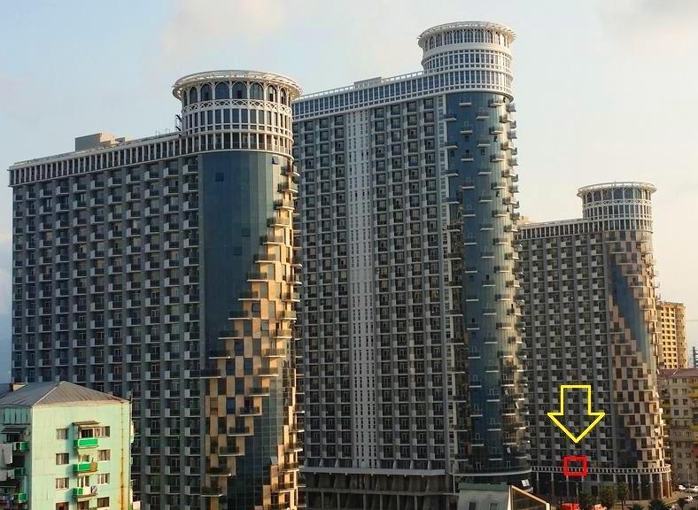Апартаменты Orbi Sea Towers Block G Батуми Экстерьер фото